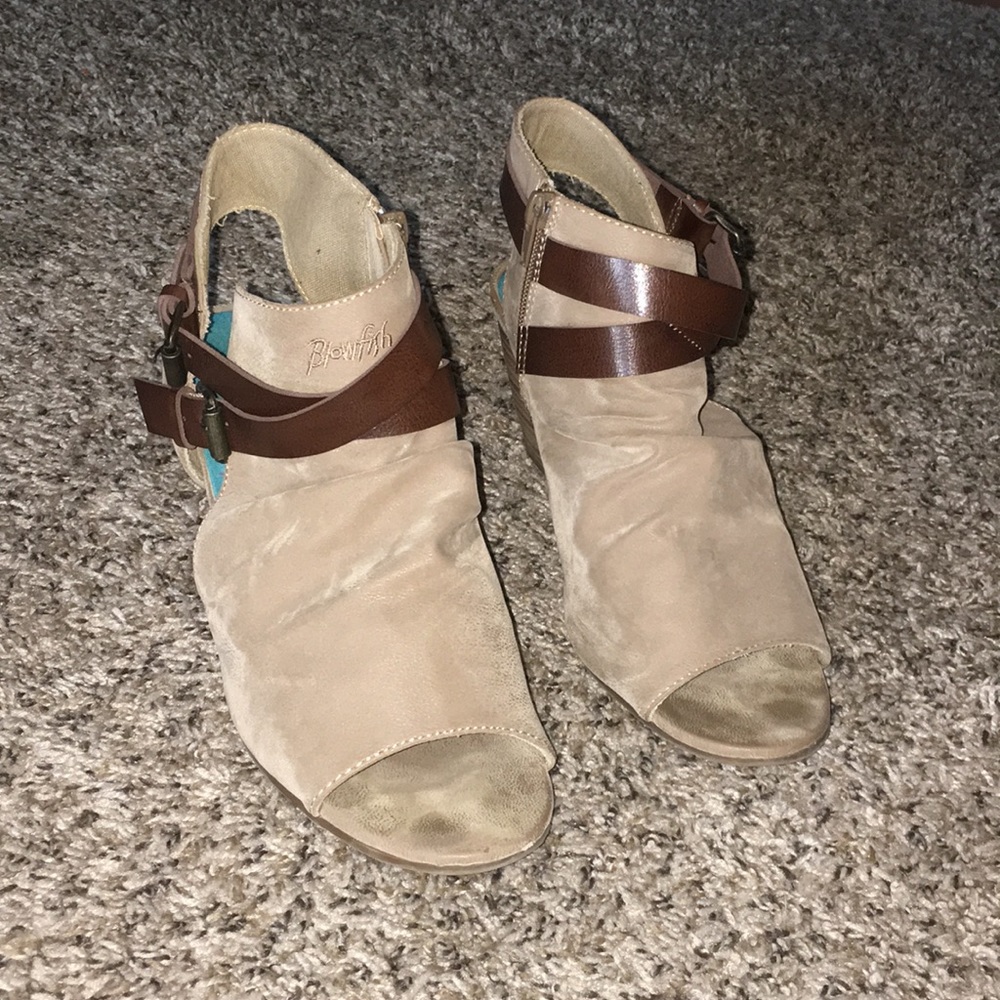 Blowfish wedge heels